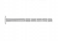 Винт универсальный для крепления ручек М4 х 20-45 мм (1 шт.)
